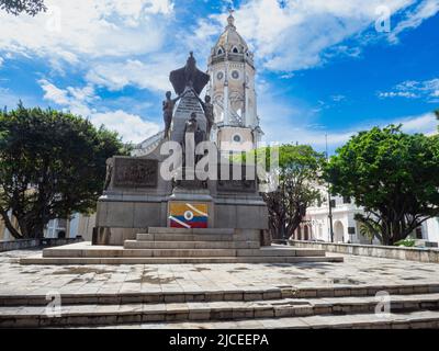 Casco Antiguo de la ciudad de Panamá Foto Stock