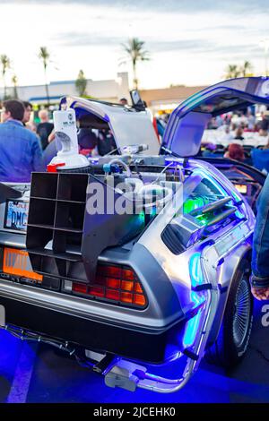 Los Angeles, OTT 25 2015 - Vista pomeridiana del Back to Future Anniversary Foto Stock