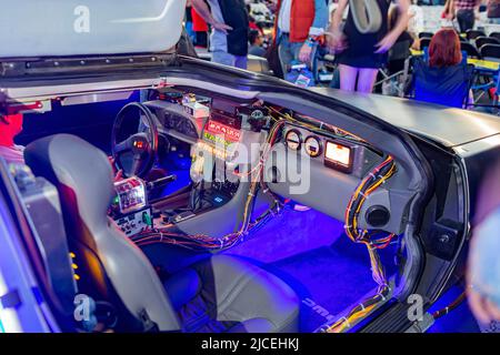 Los Angeles, OTT 25 2015 - Vista pomeridiana del Back to Future Anniversary Foto Stock