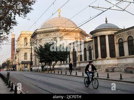 Sultano II Tomba di Mahmut a Istanbul, Turchia. Foto Stock