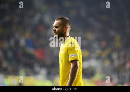 George Puscas durante la Romania vs Finlandia , Bucarest 11.06.2022 , UEFA Nations League 2022,Cristi Stavri Foto Stock