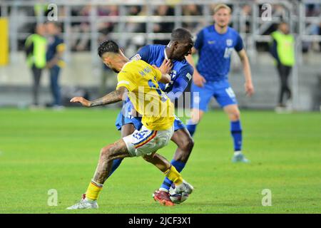 Foto da Romania vs Finlandia , Bucarest 11.06.2022 , UEFA Nations League 2022,Cristi Stavri Foto Stock