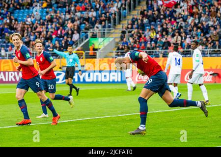 Erling Braut Haaland durante la Coppa del mondo FIFA U-20 nel 2019 Foto Stock