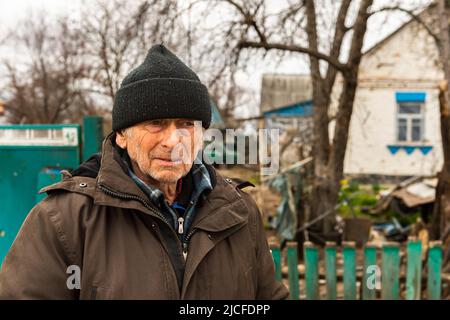 Il villaggio bombardato Andriivka Il villaggio bombardato Andriivka