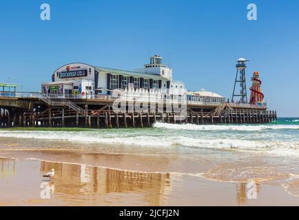 Bournemouth Pier, Dorset, Inghilterra, Regno Unito. Foto Stock