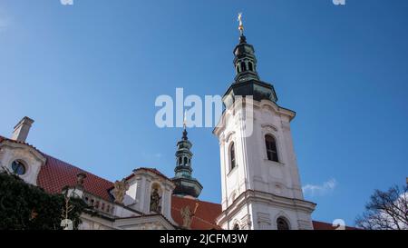 Il monastero di Strahov, Praga, Repubblica Ceca Foto Stock