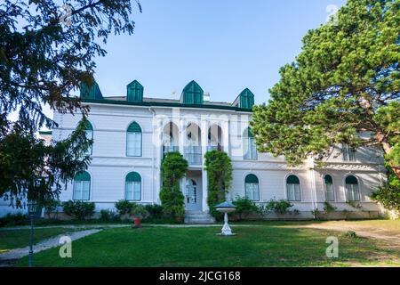 Vienna, palazzo Geymüllerschlössel, una filiale del Museo delle Arti applicate e dell'Arte Contemporanea (MAK) nel 18. Distretto Währing, Vienna, Austria Foto Stock