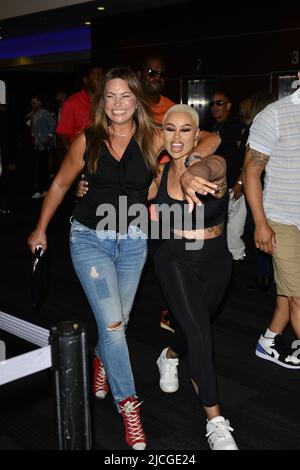 PEMBROKE PINES, FL - GIUGNO 10: Blac Chyna partecipa al Celebrity Boxing Match pesano al Charles Dodge Center il 10 Giugno 2022 a Pembroke Pines, Florida. (Foto di JL/Sipa USA) Foto Stock