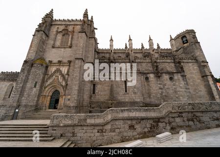 Cattedrale di Guarda - sé Catedral da Guarda, Portogallo, Europa Foto Stock