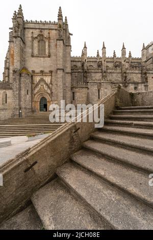 Cattedrale di Guarda - sé Catedral da Guarda, Portogallo, Europa Foto Stock