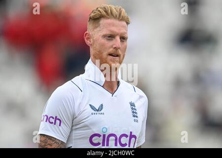 Nottingham, Regno Unito. 13th giugno 2022. Ben Stokes capitano d'Inghilterra durante la partita a Nottingham, Regno Unito, il 6/13/2022. (Foto di Craig Thomas/News Images/Sipa USA) Credit: Sipa USA/Alamy Live News Foto Stock