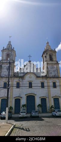 Igreja Matriz Nossa Senhora da Vitória, São Cristovão, Sergipe, Brasile Foto Stock