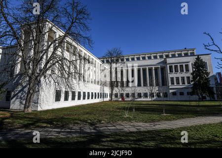 Novi Sad: Palazzo Banovina (Assemblea della Provincia Autonoma di Vojvodina). Serbia Foto Stock