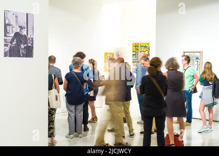 Francia, Rodez, 13 giugno 2022. Mostra 'Fernand Leger, la vie a bras-le-Corps' presentata al Museo Soulages. Francia, Rodez il 13 giugno 2022. Foto di Patricia Huchot-Boissier/ABACAPRESS.COM Foto Stock