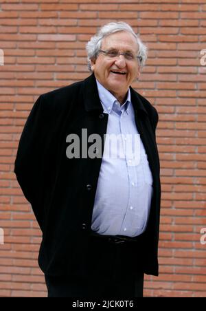 Roma, 27 marzo 2010. Lo scrittore israeliano Abraham Yehoshua ha ritratto durante un festival letterario. Yehoshua è morto il 14 giugno 2022, all'età di 85 anni. Foto Stock