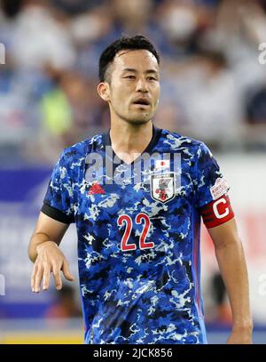 Hyogo, Giappone. 10th giugno 2022. Maya Yoshida (JPN) Calcio : CALCIO KIRIN Cup 2022 tra il Giappone 4-1 Ghana al Noevir Stadium Kobe a Hyogo, Giappone . Credit: AFLO/Alamy Live News Foto Stock