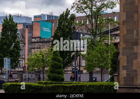 Abertay University Dundee - fondata nel 1888 come Dundee Institute of Technology, divenne Abertay University nel 1994. Foto Stock