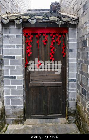 Sotto il kaili di guizhou miao e dong autonomo quartiere della città di contea Foto Stock