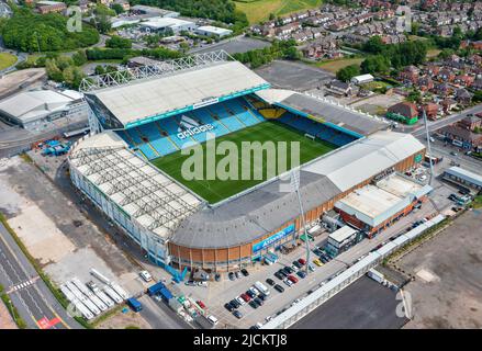 Leeds United Football Club, Elland Road. Immagine aerea. 17th maggio 2022 Foto Stock