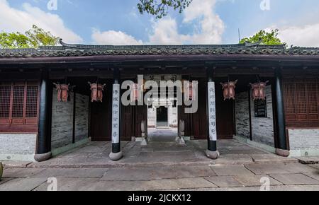 Zhejiang ningbo tianyi padiglione libro città nel sud della Cina syma prima Foto Stock