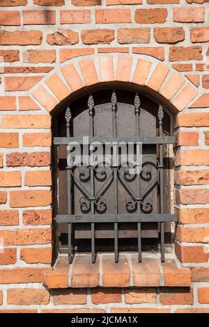 Granai a Grudziądz, Voivodato Kuyaviano-Pomeriano, Polonia Foto Stock