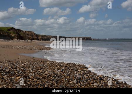 Seaham Beach Country Durham, Inghilterra Regno Unito Foto Stock