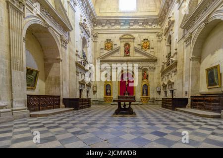 Salamanca - 10 settembre 2017: Sacrestia del convento di Sant'Estebano a Salamanca, Castiglia e Leon, Spagna Foto Stock