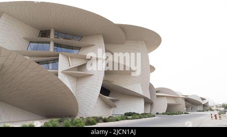 Doha, Qatar - Maggio 05,2022 : Museo Nazionale del qatar nella città di doha. Foto Stock