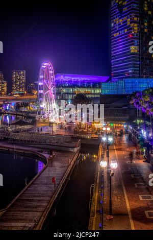 Darling Harbour - Post-COVID19 Foto Stock