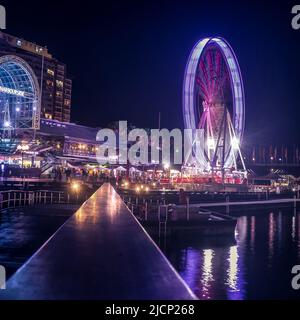 Darling Harbour - Post-COVID19 Foto Stock