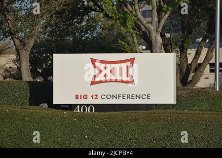 Sede della Big 12 Conference nella zona di Las Colinas di Irving, Texas Foto Stock