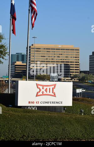 Sede della Big 12 Conference nella zona di Las Colinas di Irving, Texas Foto Stock