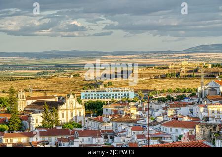 Elvas, Portogallo, immagine HDR Foto Stock