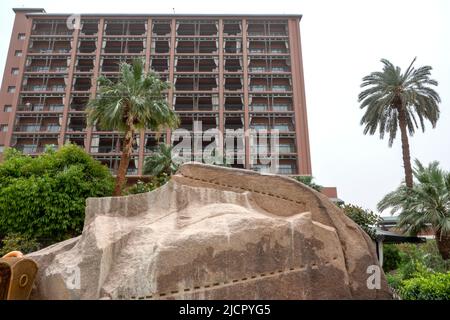 New Cataract Hotel, Aswan, Alto Egitto Foto Stock