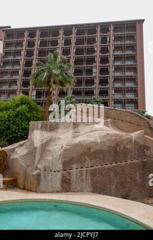 New Cataract Hotel, Aswan, Alto Egitto Foto Stock