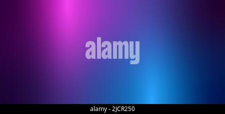 Sfondo sfumato astratto in blu viola. Carta da parati moderna e luminosa. Illustrazione Vettoriale