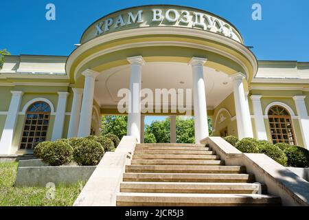 Kislovodsk, Russia - 28 maggio 2022: Padiglione Tempio dell'aria Foto Stock