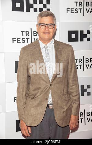 New York, Stati Uniti. 14th giugno 2022. Eric d'Arbeloff partecipa alla prima "il perdonato" durante il Tribeca Festival 2022 al BMCC Tribeca PAC di New York City. Credit: SOPA Images Limited/Alamy Live News Foto Stock