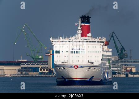 Stena Spirit, grande cruiseferry di proprietà di Stena Line, in Gdynia, Polonia © Wojciech Strozyk / Alamy Stock Photo Foto Stock