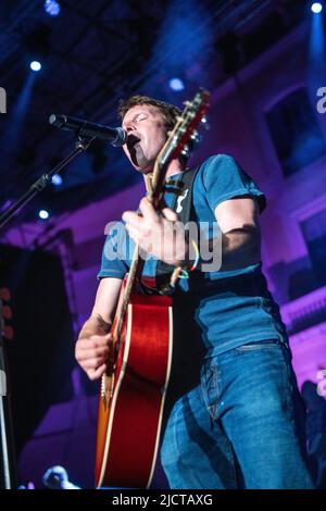 James Blunt si esibisce al Festival Jardins de Pedralbes, Barcellona, 07 giugno 2022. Fotografo: ALE Espaliat Foto Stock