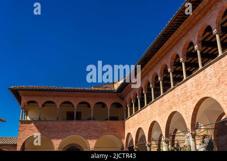 Monastero di Santa Caterina a Siena, Toscana, Italia Foto Stock