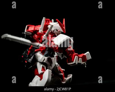1/144 HG Gundam Astray Red Frame Gundam Seed Foto Stock