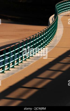 Whitley Bay Promenade, North Tyneside Foto Stock