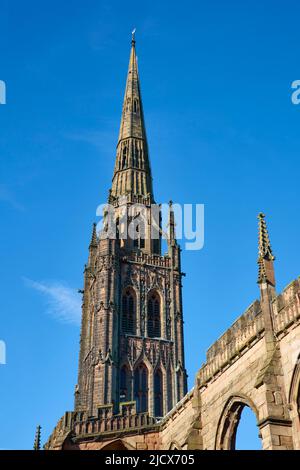 Coventry Cathedral, Coventry, West Midlands, Inghilterra, Regno Unito, Europa Foto Stock