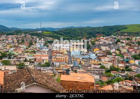 Santuario di Bom Jesus de Matosinhos, Sito Patrimonio Mondiale dell'UNESCO, Congonhas, Minas Gerais, Brasile, Sud America Foto Stock