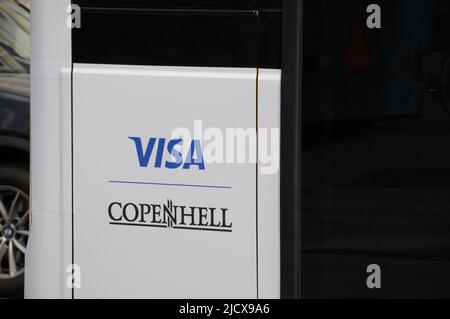 Copenhagen /Danimarca/16 Giugno 2022 / visitatori al festival musicale di Copenhell nella capitale danese.( Photo..Francis Joseph Dean/Deanpictures). Foto Stock