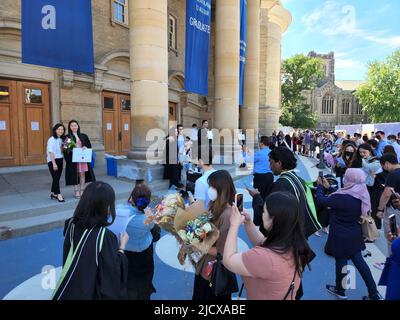 Università di Toronto Convocation Hall Graduation, Toronto Foto Stock