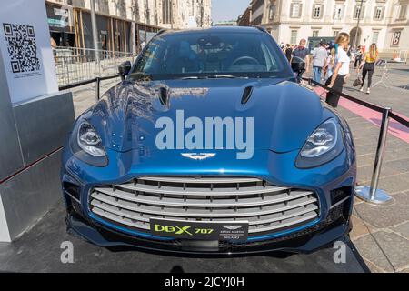 MILANO, ITALIA, il Milan Monza Motor Show, dal 16 al 19 giugno 2022 - Aston Martin dbx 707 Credit: Christian Santi/Alamy Live News Foto Stock