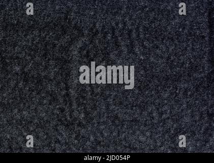 Alto dettaglio grande immagine di carta ruvida, non patinata, nera, grigia texture sfondo scannerizza grunge carta parati pronunciata fibra grana e particelle distinguis Foto Stock
