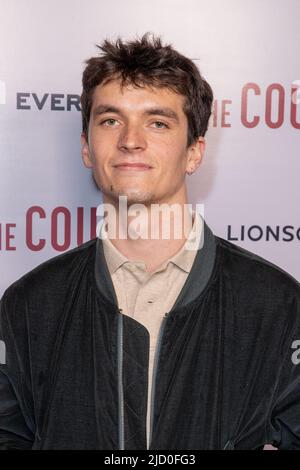 Le celebrità partecipano a Gala Screening of the Courier at Everyman Broadgate featuring: Fionn Whitehead dove: Londra, Regno Unito quando: 09 ago 2021 Credit: Phil Lewis/WENN Foto Stock